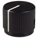 JD-75-4-6 by Kilo International - KNOB KNURLED 0.125"" METAL