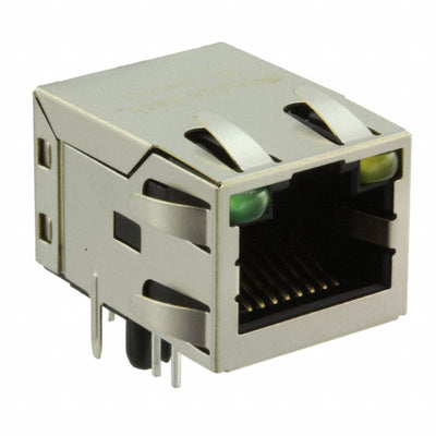 JD1-0004NL by Pulse Electronics - CONNECTOR JACK 1PORT 100 BASE-TX PCB