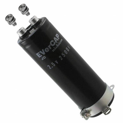 JJD0E258MSEF by Nichicon - CAP 2500F 20% 2.5V CHASSIS MOUNT