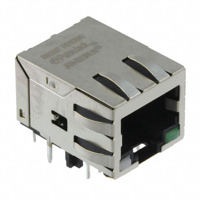 JKM-0013NL by Pulse Electronics - CONNECTOR JACK 1PORT 1000 BASE-T PCB