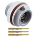 JMXHH1G03FCUDSU by Souriau-Sunbank by Eaton - CONNECTOR RECPT FMALE 3POS GOLD CRIMP