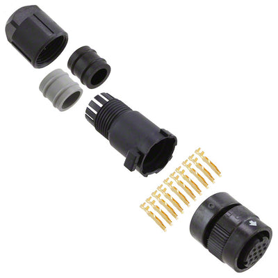 JN1DS10SLK by JAE Electronics - CONNECTOR PLG HSG FMALE 10POS INLINE