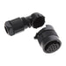 JN1VFS10SL1 by JAE Electronics - CONNECTOR PLG HSG FMALE 10POS RA