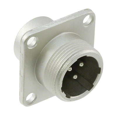 JR13RK-3P by Hirose Electric Co Ltd - CONNECTOR RECPT MALE 3P SILV SLDR CUP