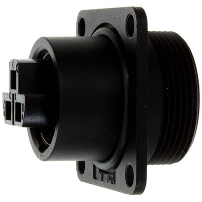 JR16WR-3SC(71) by Hirose Electric Co Ltd - CONNECTOR RECPT HSNG FMALE 3POS PNL MT
