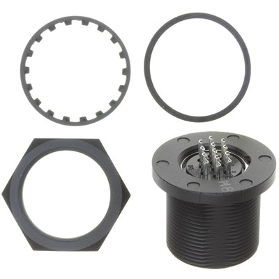 JR16WRA-10S(71) by Hirose Electric Co Ltd - CONNECTOR RECPT FMALE 10P SOLDER CUP