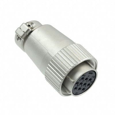 JR21PK-10S(71) by Hirose Electric Co Ltd - CONNECTOR PLUG FMALE 10P SOLDER CUP
