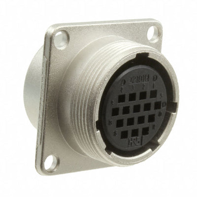 JR21RK-16SC by Hirose Electric Co Ltd - CONNECTOR RECPT HSG FMALE 16POS PNL MT