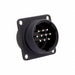 JR21WR-10P(31) by Hirose Electric Co Ltd - CONNECTOR RECPT MALE 10P SOLDER CUP