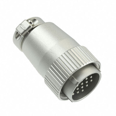 JR25PK-16P(71) by Hirose Electric Co Ltd - CONNECTOR PLUG MALE 16P SOLDER CUP