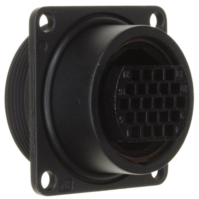 JR25WR-24PC(71) by Hirose Electric Co Ltd - CONNECTOR RECPT HSNG MALE 24POS PNL MT