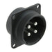 JR25WRH-4P by Hirose Electric Co Ltd - CONNECTOR RECPT MALE 4P SILV SLDR CUP