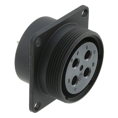 JR25WRH-4S by Hirose Electric Co Ltd - CONNECTOR RECPT FMALE 4P SOLDER CUP
