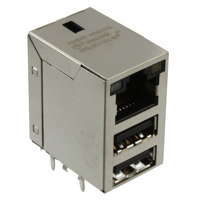 JW0-0013NL by Pulse Electronics - CONNECTOR JACK 1PORT 1000 BASE-TX PCB