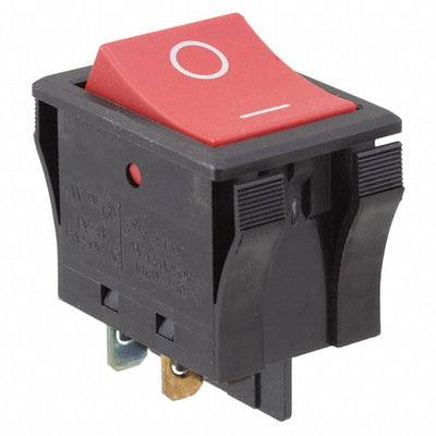 JWL21RC1A by NKK Switches - ROCKER SWITCH DPST 16A 125V