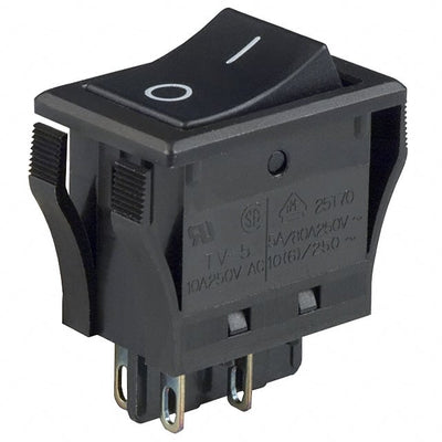 JWM21RA2A by NKK Switches - ROCKER SWITCH DPST 10A 125V