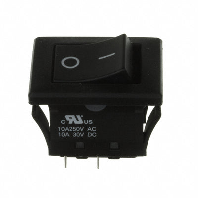 JWMW11RA2A/UC by NKK Switches - ROCKER SWITCH SPST 10A 125V