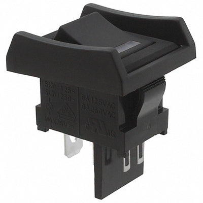 JWS11BAAF-A by NKK Switches - ROCKER SWITCH SPST 6A 125V