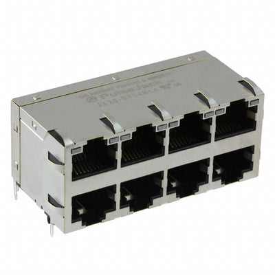 JX20-0114NL by Pulse Electronics - CONNECTOR JACK 8PORT 100 BASE-TX PCB