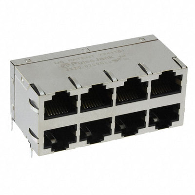 JX20-0206NL by Pulse Electronics - CONNECTOR JACK 8PORT 100 BASE-TX PCB