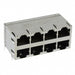 JX20-0206NL by Pulse Electronics - CONNECTOR JACK 8PORT 100 BASE-TX PCB