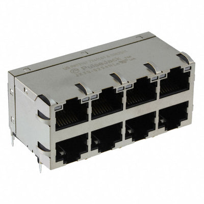 JX20-0254NL by Pulse Electronics - CONNECTOR JACK 8PORT 100 BASE-TX PCB