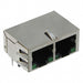 JX80-0019NL by Pulse Electronics - CONNECTOR JACK 2PORT 100 BASE-TX PCB