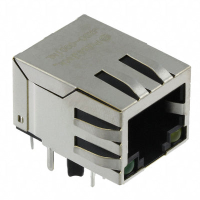 JXD0-0001NL by Pulse Electronics - CONNECTOR JACK 1PORT 1000 BASE-T PCB