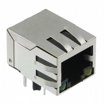 JXD0-0006NL by Pulse Electronics - CONNECTOR JACK 1PORT 100 BASE-TX PCB
