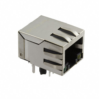 JXD0-0008NL by Pulse Electronics - CONNECTOR JACK 1PORT 100 BASE-TX PCB