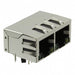 JXD0-2005NL by Pulse Electronics - CONNECTOR JACK 2PORT 100 BASE-T PCB