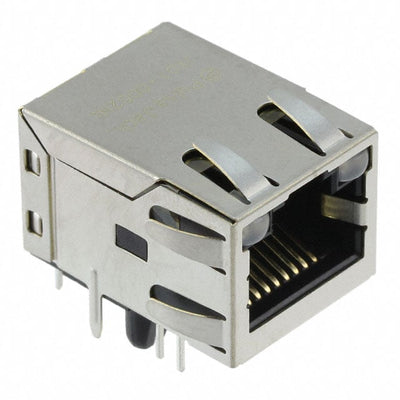 JXD1-0002NL by Pulse Electronics - CONNECTOR JACK 1PORT 1000 BASE-T PCB
