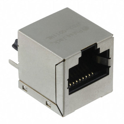 JXD2-0011NL by Pulse Electronics - CONNECTOR JACK 1PORT 100 BASE-TX PCB