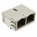 JXG0-0129NL by Pulse Electronics - CONNECTOR JACK 2PORT 1000 BASE-T PCB