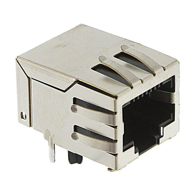 JXR0-0001NL by Pulse Electronics - CONNECTOR JACK 1PORT 100 BASE-TX PCB