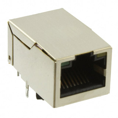 JXR1-0011NLT by Pulse Electronics - CONNECTOR JACK 1PORT 100 BASE-TX PCB