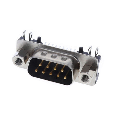 K202XHT-E9P-NJ by Kycon, Inc. - CONNECTOR D-SUB PLUG 9P SMD R/A SLDR