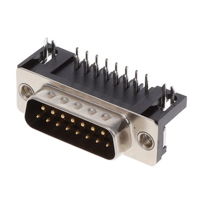 K22X-A15P-N30 by Kycon, Inc. - CONNECTOR D-SUB PLUG 15POS R/A SLDR