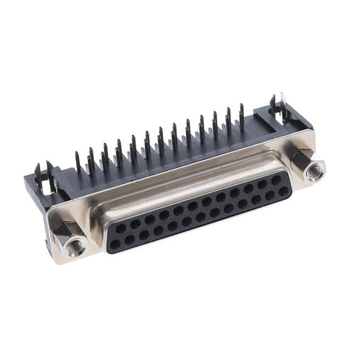 K22X-B25S-NJ by Kycon, Inc. - CONNECTOR D-SUB RCPT 25POS R/A SLDR