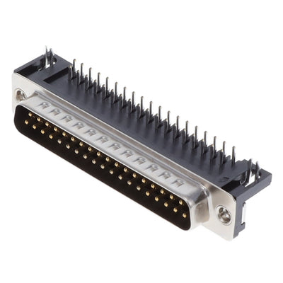 K22X-C37P-N by Kycon, Inc. - CONNECTOR D-SUB PLUG 37POS R/A SLDR