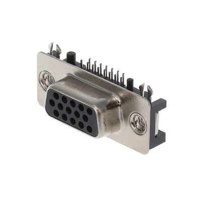 K31X-E15S-N by Kycon, Inc. - CONNECTOR D-SUB HD RCPT 15POS SMD R/A