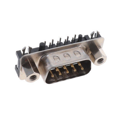 K31X-E9P-NJ by Kycon, Inc. - CONNECTOR D-SUB PLUG 9P SMD R/A SLDR