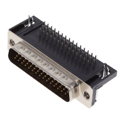 K66X-B44P-N by Kycon, Inc. - CONNECTOR D-SUB HD PLUG 44P R/A SLDR