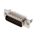 K85X-AD-15P-BR by Kycon, Inc. - CONNECTOR D-SUB PLUG 15POS VERT SLDR