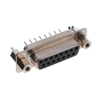 K85X-AD-15S-BRJ by Kycon, Inc. - CONNECTOR D-SUB RCPT 15POS VERT SLDR