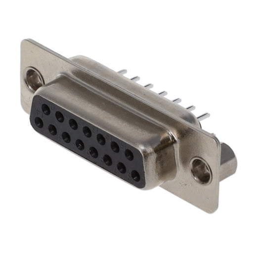K85X-AD-15S-K by Kycon, Inc. - CONNECTOR D-SUB RCPT 15POS VERT SLDR