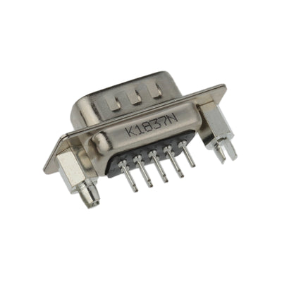K85X-ED-9P-BR by Kycon, Inc. - CONNECTOR D-SUB PLUG 9POS VERT SLDR