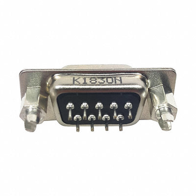 K85X-ED-9S-BR by Kycon, Inc. - CONNECTOR D-SUB RCPT 9POS VERT SLDR