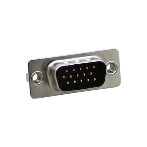 K86X-ED-15P-K by Kycon, Inc. - CONNECTOR D-SUB HD PLUG 15P VERT SLDR