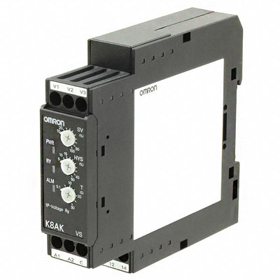 K8AK-VS2 100-240VAC by Omron Automation and Safety - VOLTAGE RELAY 1 TO 150 V